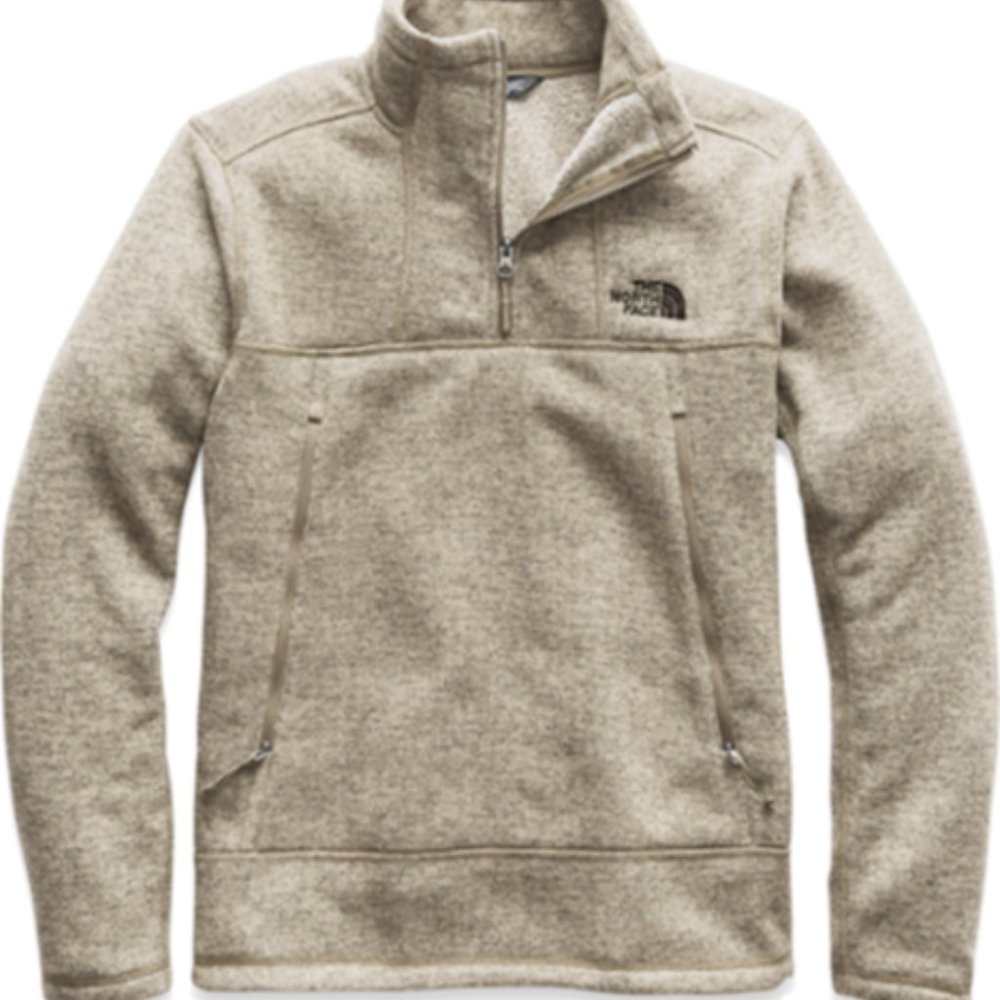 The North Face Gordon Lyons Alpine Quarter Zip Fleece Jacket Men's Small H12276 - Picture 1 of 9